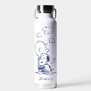 Comfort & Security   Charlie & Snoopy Hug Water Bottle