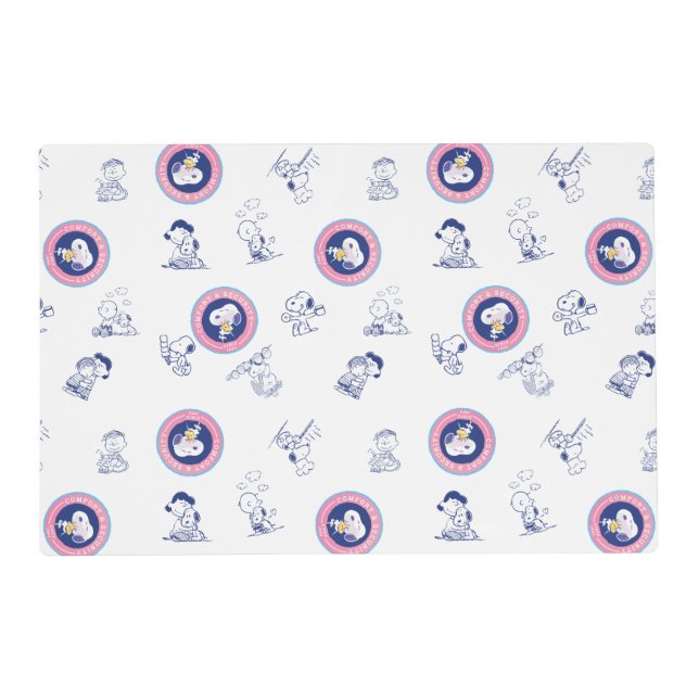 Comfort & Security | Comfort & Security Pattern Placemat (Front)