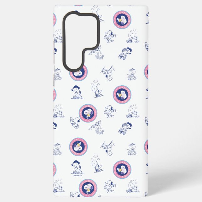 Comfort & Security | Comfort & Security Pattern Samsung Galaxy Case (Back)