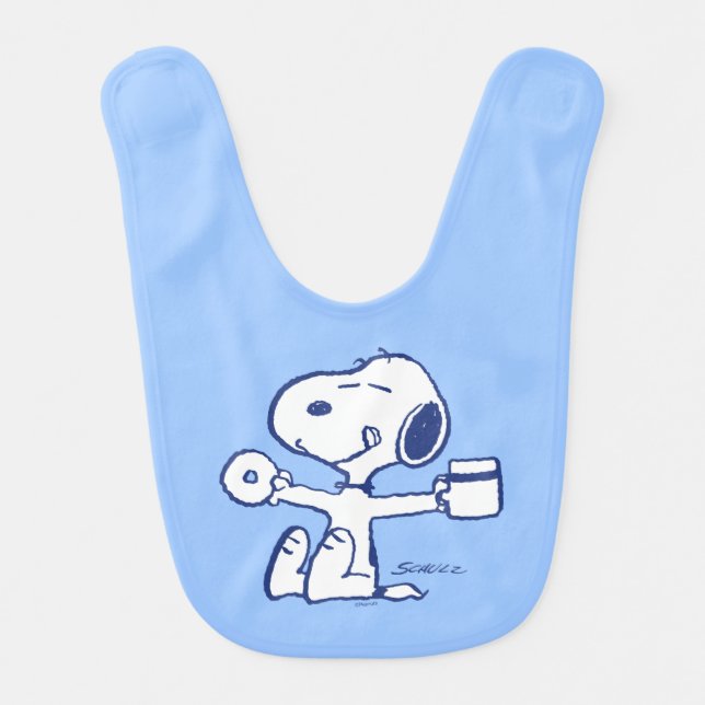 Comfort & Security | Happiness is Morning Rituals Baby Bib (Front)