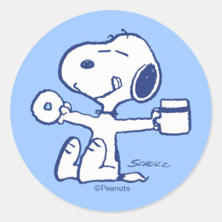 Comfort & Security | Happiness is Morning Rituals Classic Round Sticker