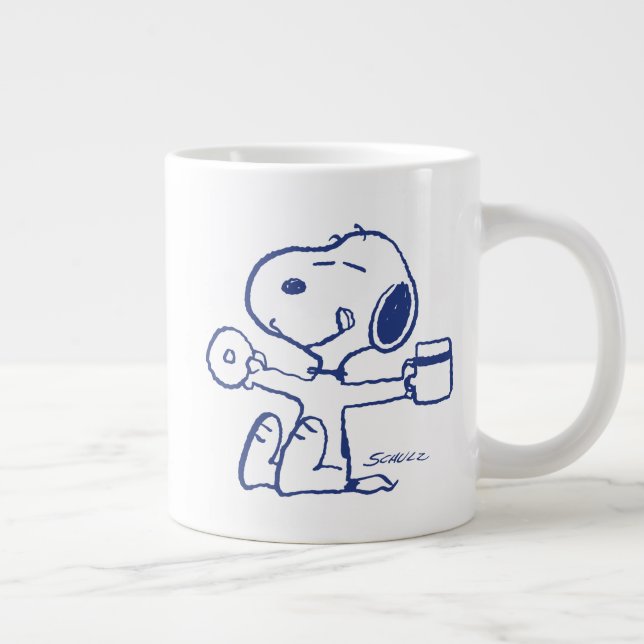 Comfort & Security | Happiness is Morning Rituals Giant Coffee Mug (Right)