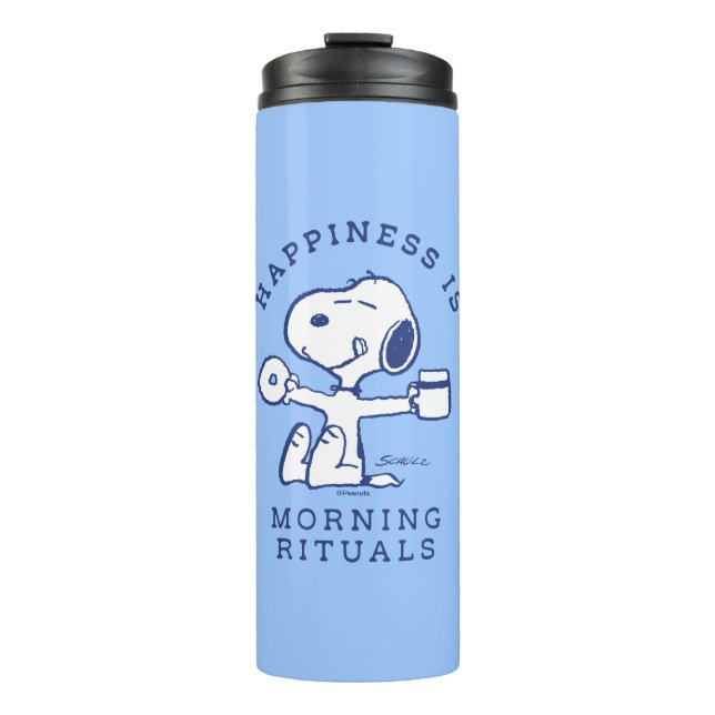 Comfort & Security | Happiness is Morning Rituals Thermal Tumbler (Front)