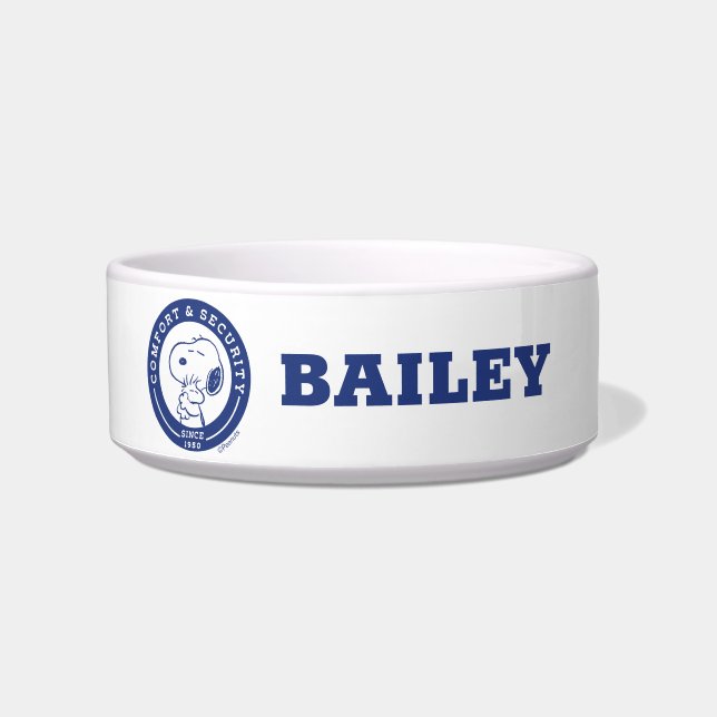 Comfort & Security | Snoopy & Woodstock Hug Bowl (Front)