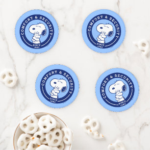 Comfort & Security Snoopy & Woodstock Hug Coaster Set