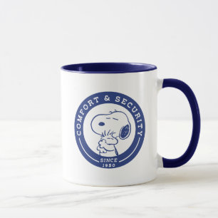 Comfort & Security Snoopy & Woodstock Hug Mug