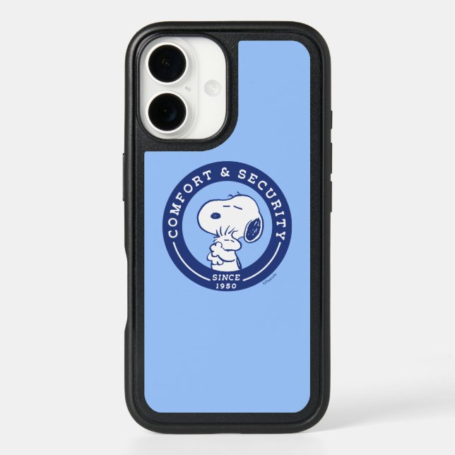 Comfort & Security | Snoopy & Woodstock Hug Otterbox iPhone Case (Back)