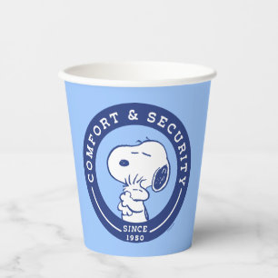 Comfort & Security   Snoopy & Woodstock Hug Paper Cups