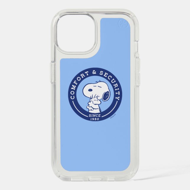Comfort & Security | Snoopy & Woodstock Hug Speck iPhone Case (Front)