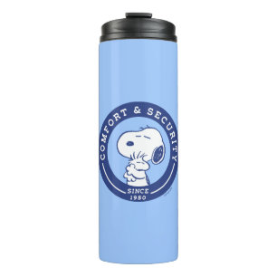 Comfort & Security Snoopy & Woodstock Hug Thermal Tumbler