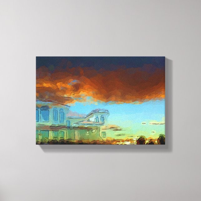 Comfort_Stretched Canvas Print (Front)