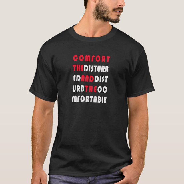 Comfort The Disturbed891png891 T-Shirt (Front)