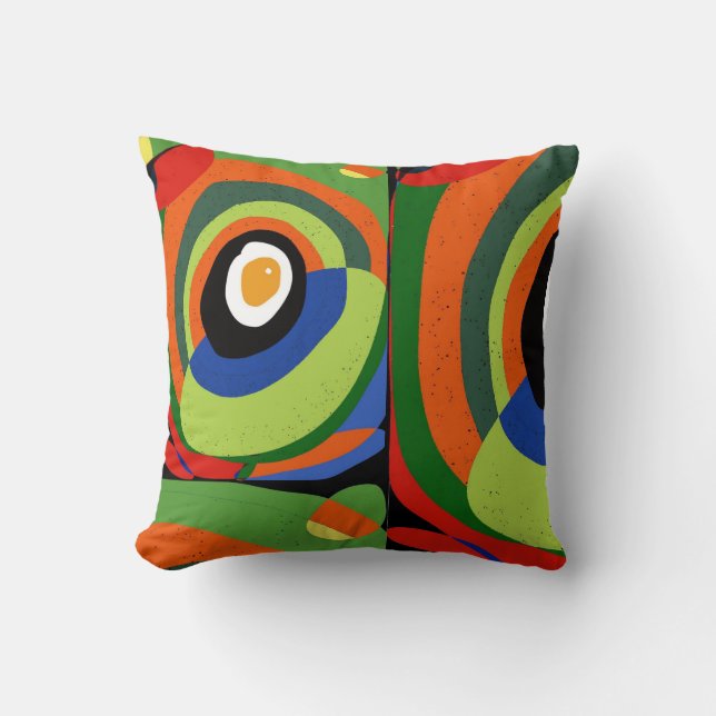 Comfort Throw Pillow (Front)