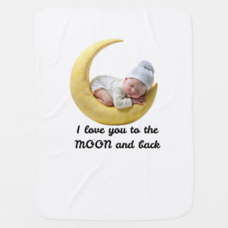 Comfortable and casual snuggly baby blanket