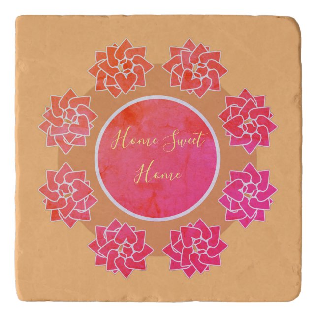 Comfortable and pretty trivet (Front)