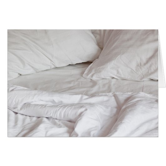 Comfortable bed cards (Front Horizontal)