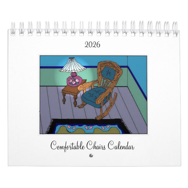 Comfortable Chairs Calendar (Cover)