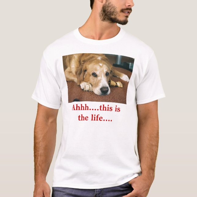 Comfortable Dog T-Shirt (Front)