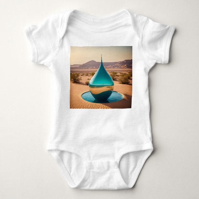 Comfortable for Active Kids Baby Bodysuit (Front)