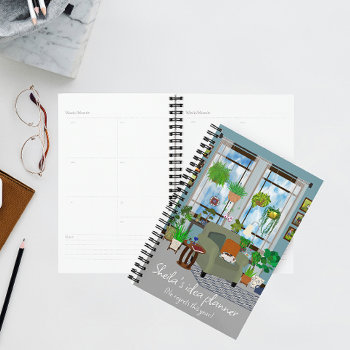 Comfortable Place Planner by NightOwlsMenagerie at Zazzle