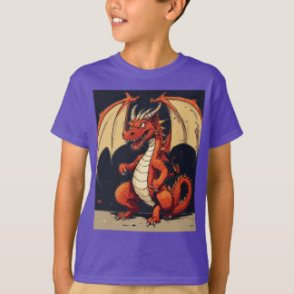 Comfortable Purple T-shirt For Kids