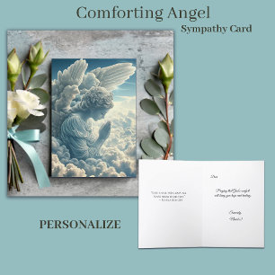 Comforting Angel Sympathy Card