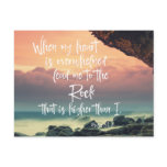Comforting Psalms Bible Verse Postcard Comforting Psalms Bible Verse Postcard