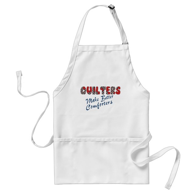 Comforting Quilters Adult Apron (Front)