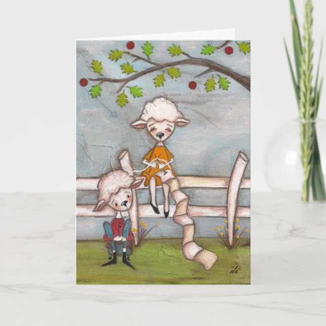 Comfy and Cozy - Anniversary CArd (Front)