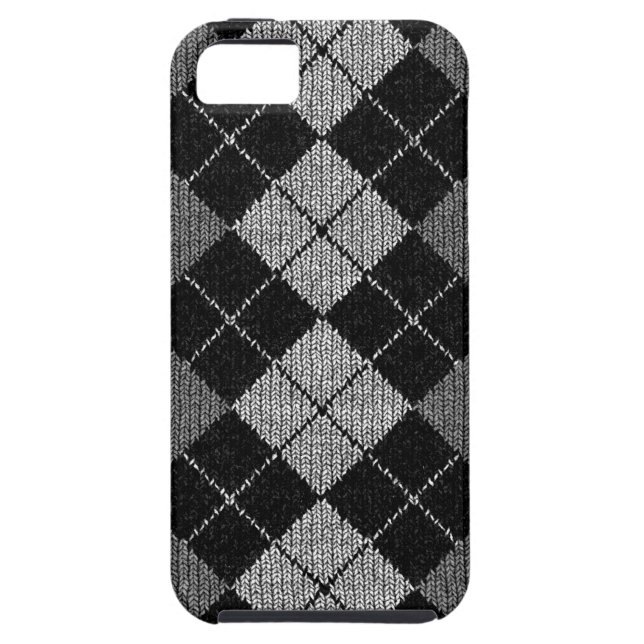 Comfy Argyle Look iPhone 5 Case (Back)