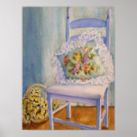 Comfy Corner Poster<br><div class="desc">A Beautiful way to decorate any room in your home - a great housewarming gift,  birthday gift,  anniversary gift and even a wedding gift!!!! .. Make your walls speak to you with this lovely painting in watercolors by the designer</div>