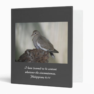 Comfy Dove Avery Binder