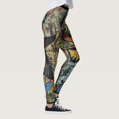 Comfy Hipster Leggings Butterfly print