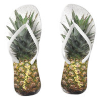 Comfy Personalized Pineapple Flip Flops