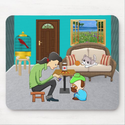 ComfyPaws Mouse Pad