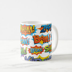 Comic Action Word Coffee Mug