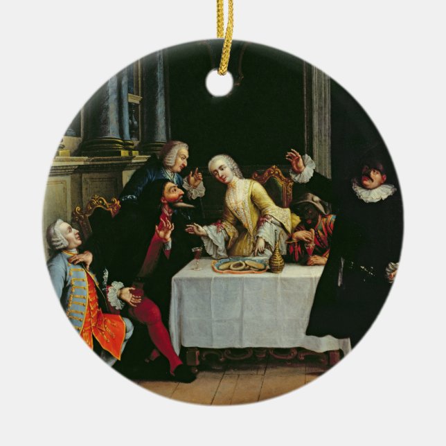 Comic Actors Ceramic Ornament (Front)