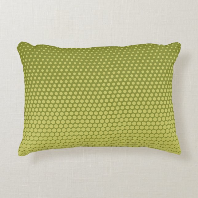 Comic background. Halftone dotted retro pattern wi Accent Pillow (Front)