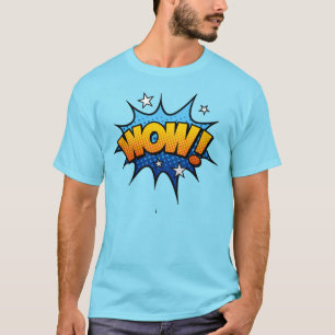 Comic Book Art Wow Exclamation T-Shirt
