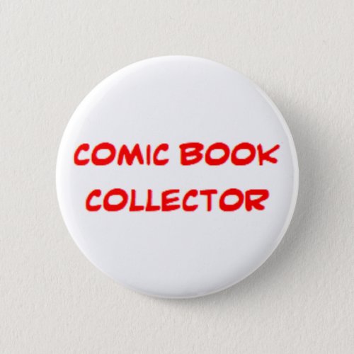 comic book collector button