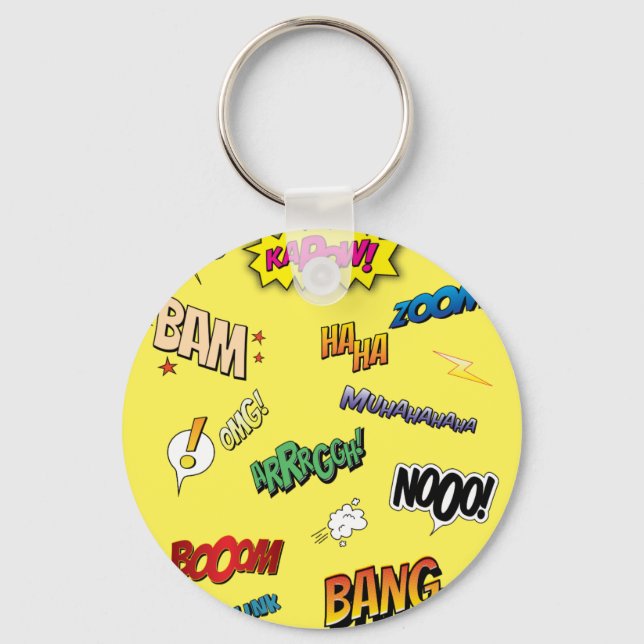 Comic Book Keychain (Front)