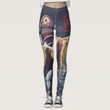 Comic book leggings