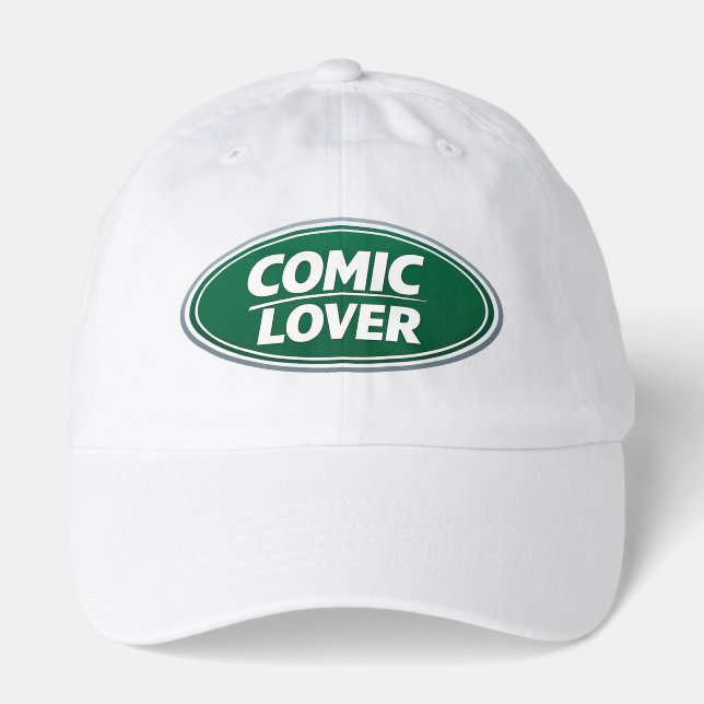 Comic Book Lover Bold Design01 Hat (Front)