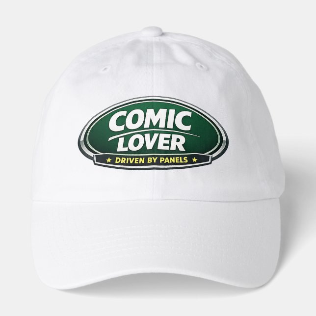Comic Book Lover Bold Design02 Hat (Front)