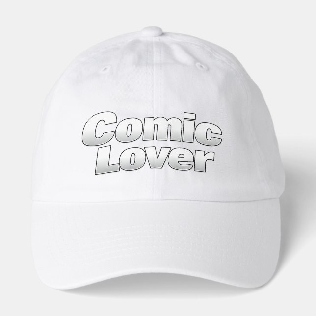 Comic Book Lover Bold Design04 Hat (Front)