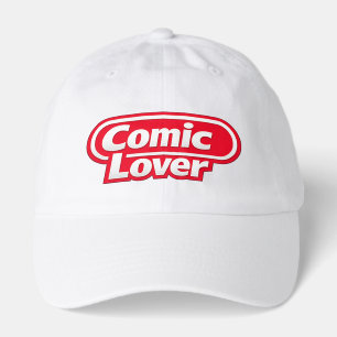 Comic Book Lover Bold Design06 Hat