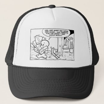 Comic Book Page 10 Trucker Hat by casper at Zazzle