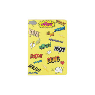 Comic Book Passport Holder