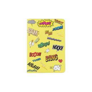Comic Book Passport Holder