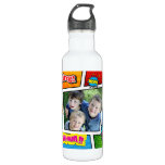 Comic Book Photo Stainless Steel Water Bottle